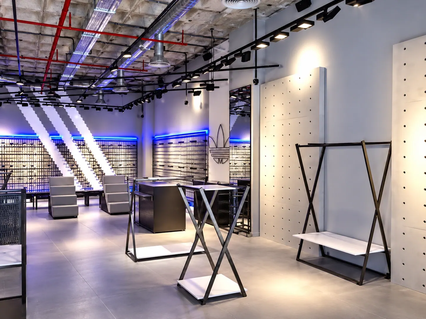 Adidas – architektonische Details