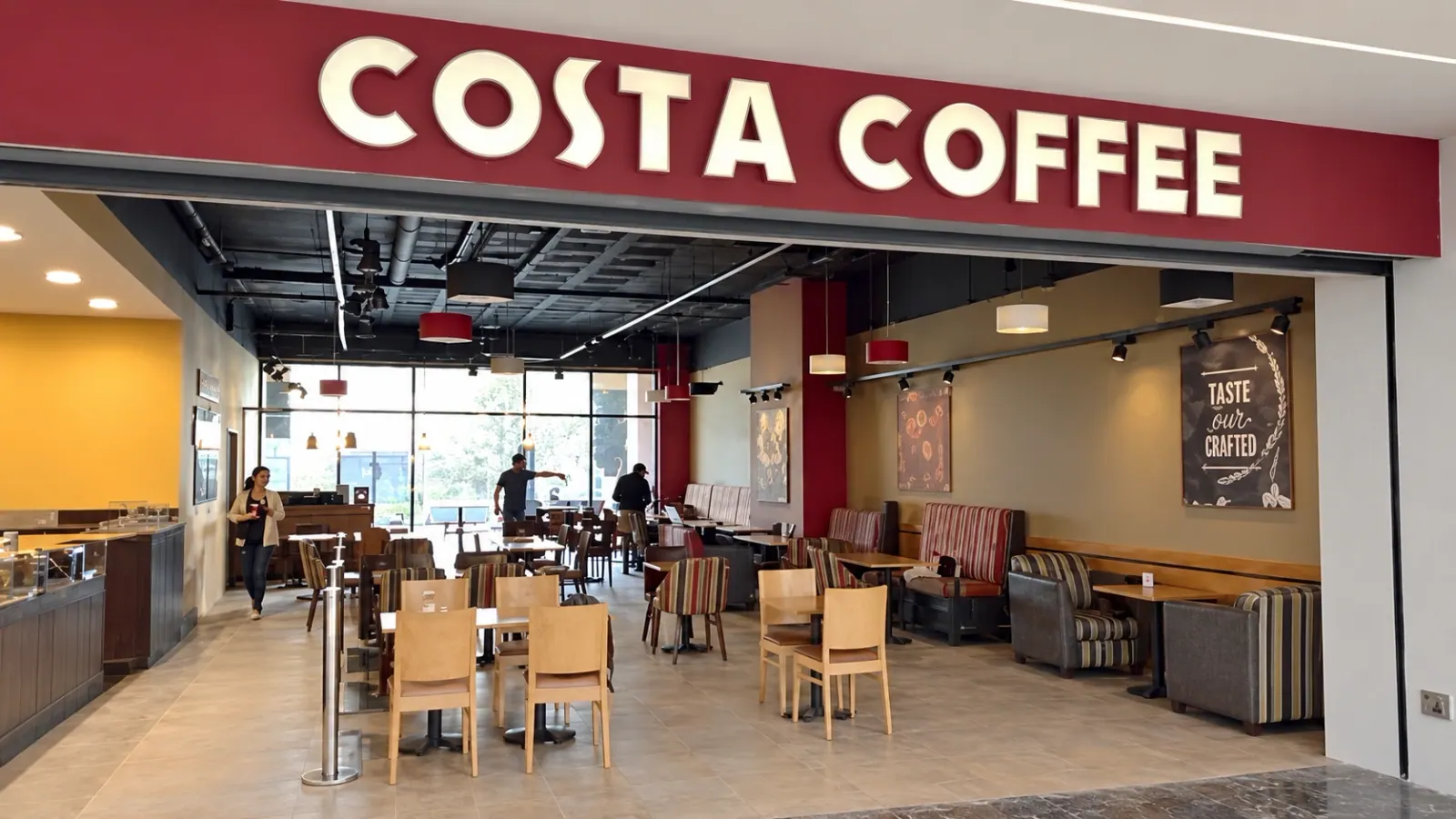 Costa Coffee — iç mekân perspektifi