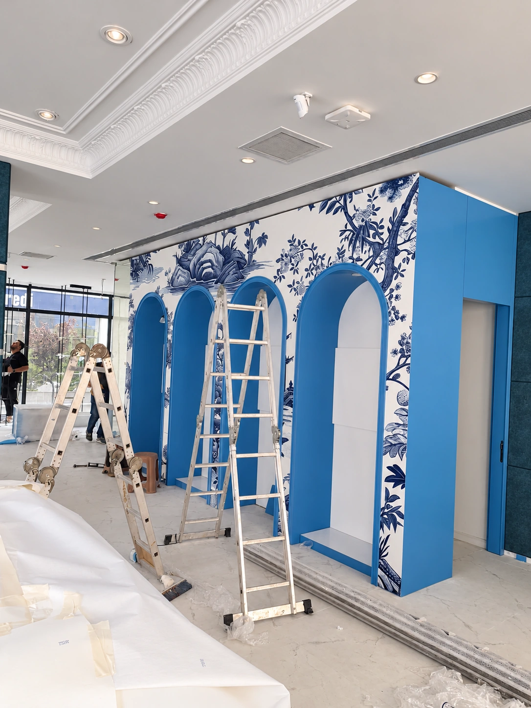 Porsolen — installation stage — view 05
