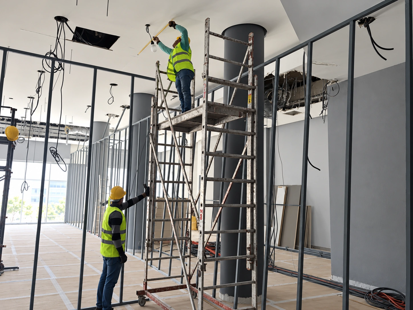 Samsung Cx Premium Lounge — Ceiling installation